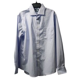 Lauren Ralph Lauren Stretch Fabric‎ Dress Shirt Regular Fit Light Blue